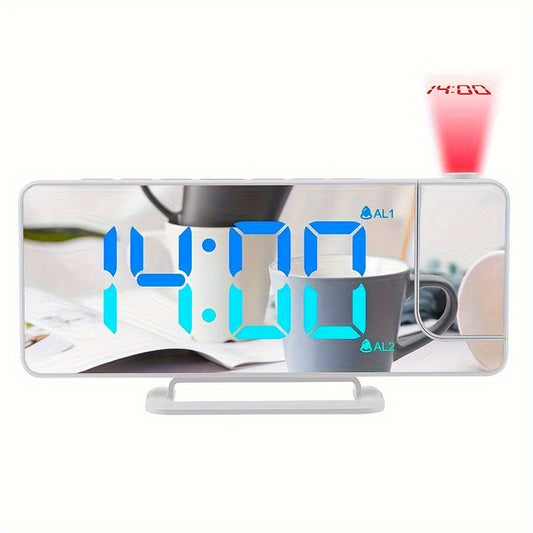RGBProjector Clock – Kleurrijke Dubbele Alarm Projector