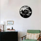VinylCatch Clock - Retro Visserij Muurdecoratie