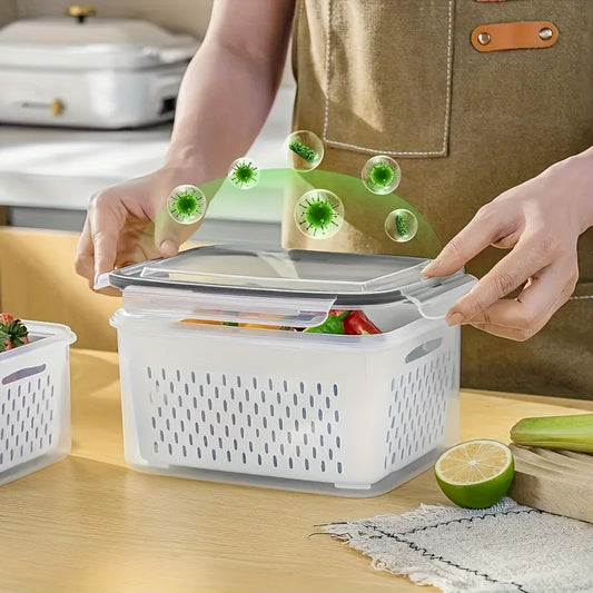EcoSafe - Herbruikbare Voedselopslagdozen Set van 4