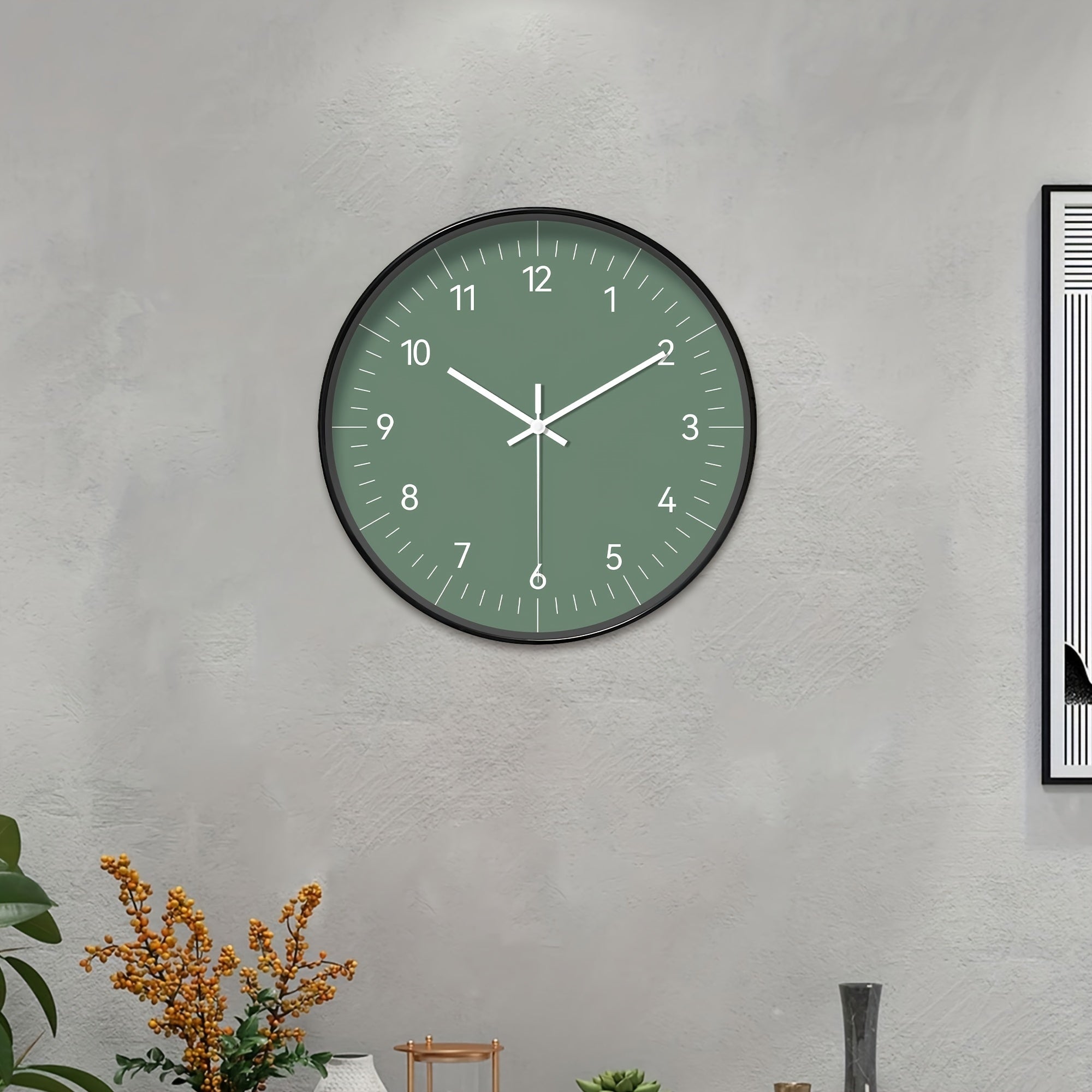 FantasyTime Clock – Elegante Stille Wandklok 20 cm