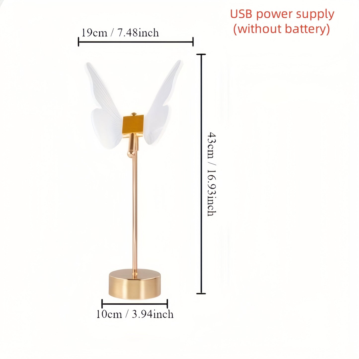LumiButterfly – Kunstzinnige USB Vlinderlamp voor Nacht
