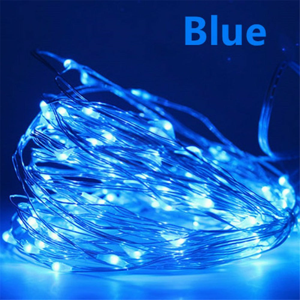 TwinkleWire - USB LED Lichtslinger in Koperdraad
