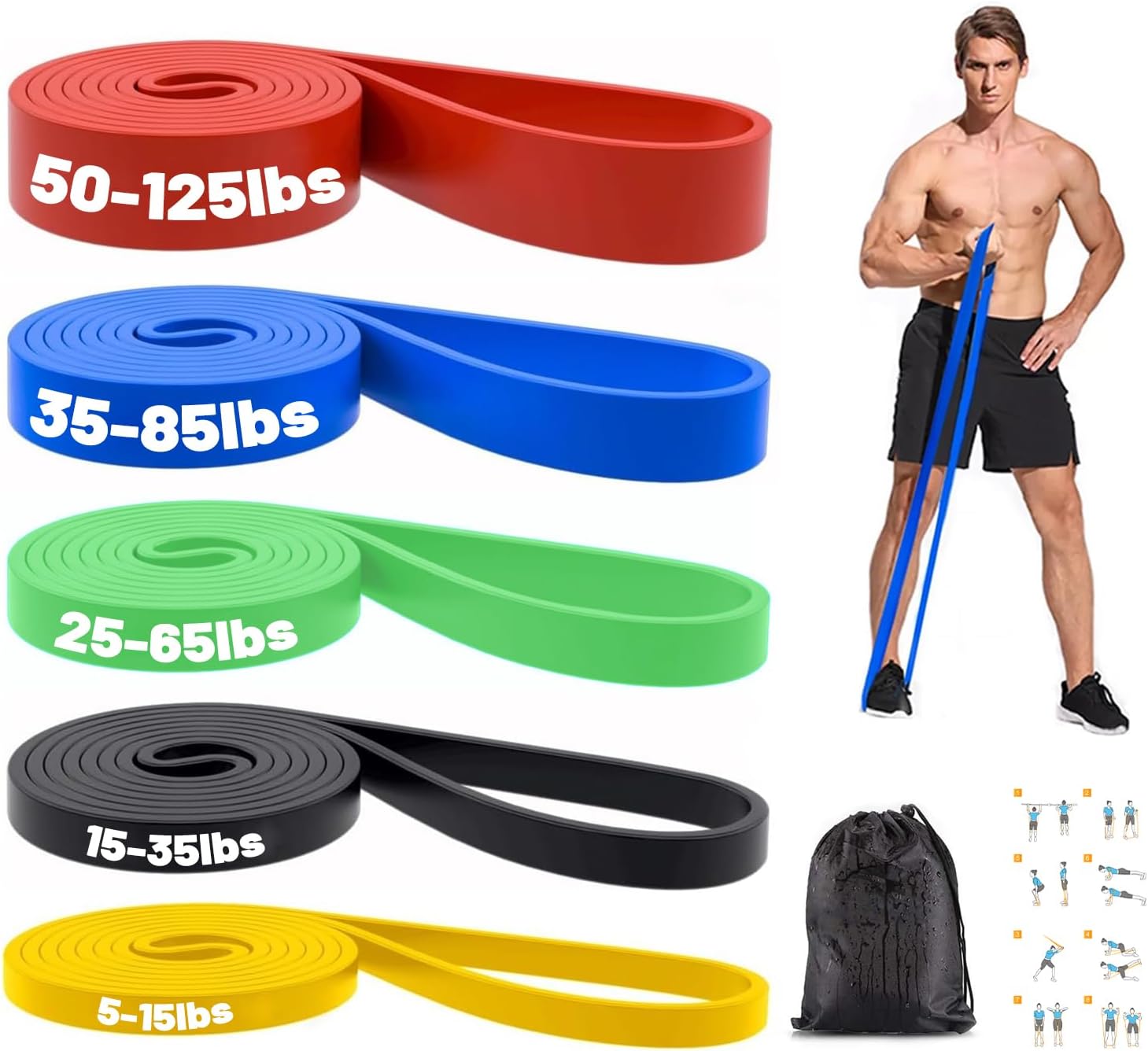 ResistFlex - Set Weerstandsbanden voor Training