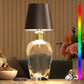 Elegante Verlichtingsfles met Touchbediening en USB Opladen