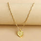 Amara - Elegante Gouden Hart Ketting