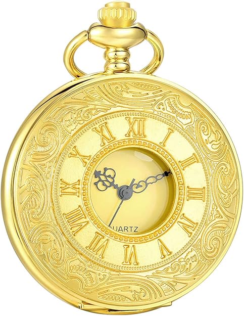 KevinWatch - Klassieke Retro Zakhorloge voor Mannen