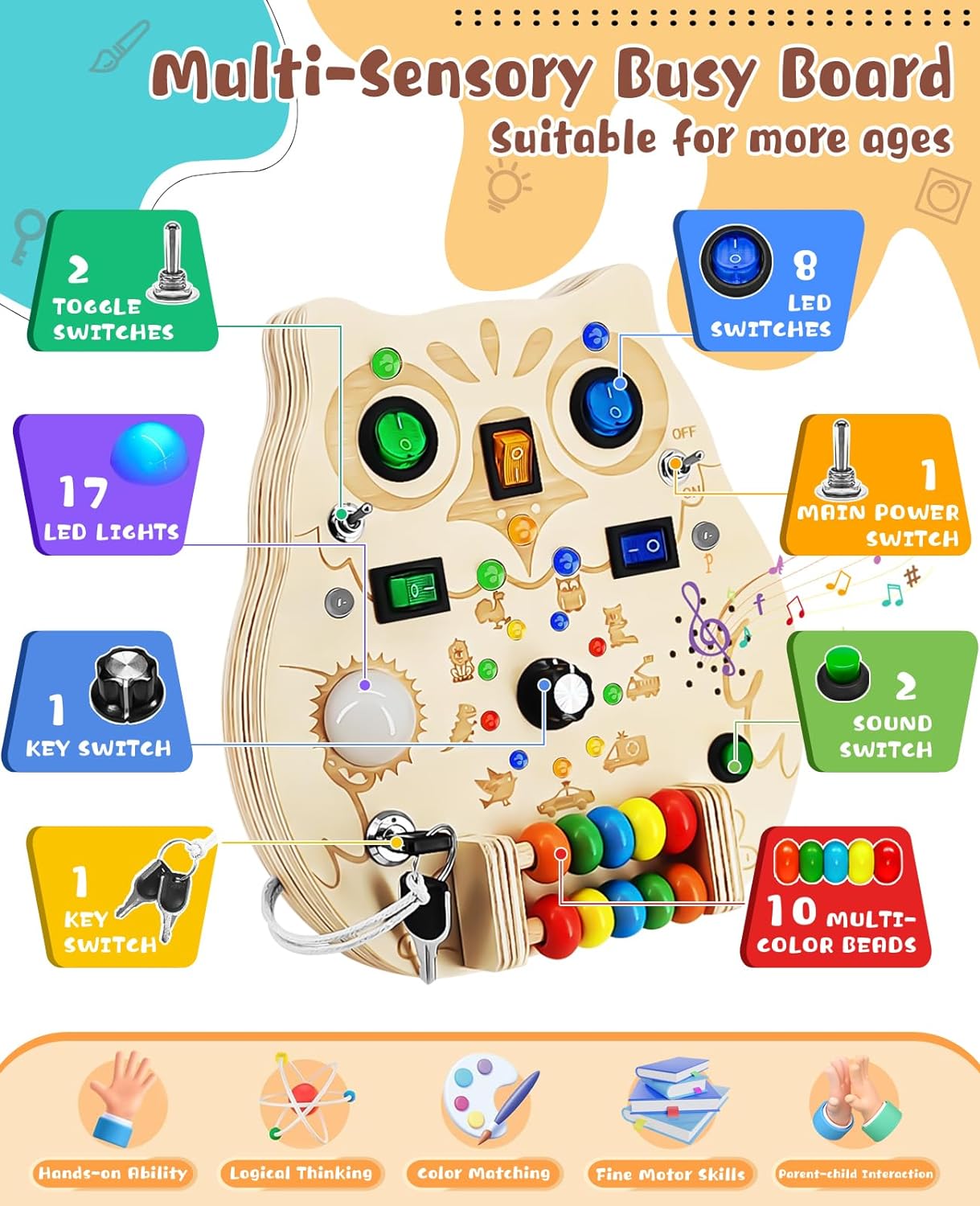 Playing Board - Ontdek en Leer met het Betoverende Speelbord voor Kinderen