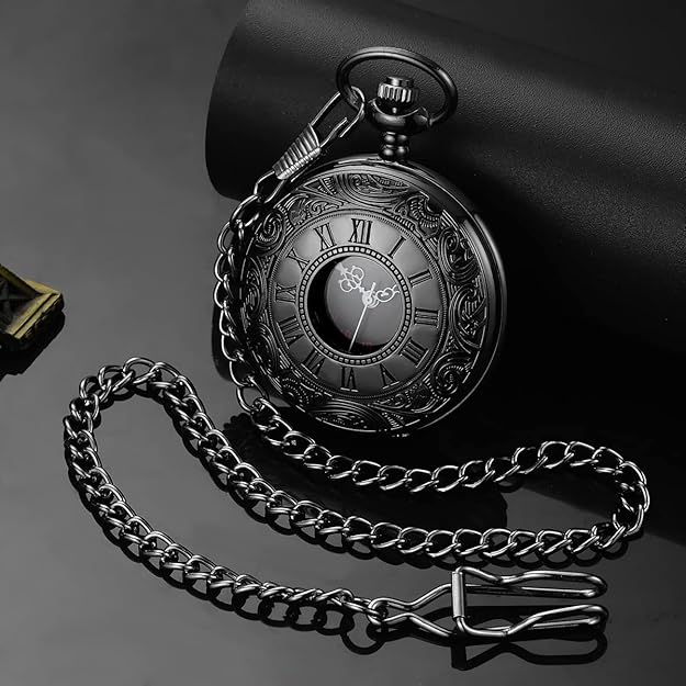 KevinWatch - Klassieke Retro Zakhorloge voor Mannen