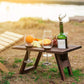 WoodenWine RackTable - Stijlvolle Draagbare Wijnopslag