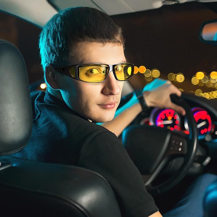 NightVision - Polarized Rijbril voor Nacht Rijden