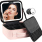 TravelGlow - Luxe Make-up Organizer met Verlichte Spiegel