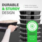 PrepMaster - Bento Dozen 3 Compartimenten 900ml (20 stuks)