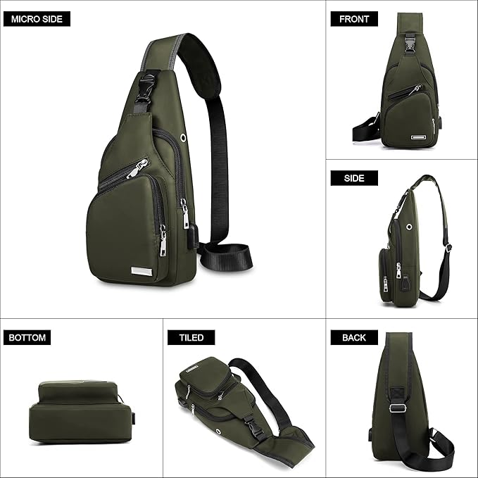WaveSling - Stijlvolle Waterdichte Crossbody Tas