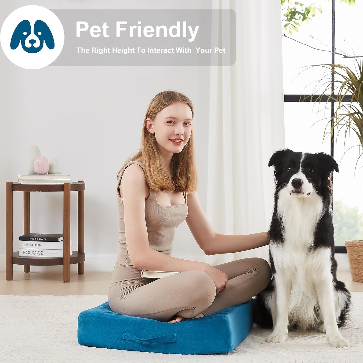 ZenCushion - Luxe Meditatiekussen met Comfortabele Hoes