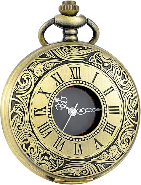KevinWatch - Klassieke Retro Zakhorloge voor Mannen
