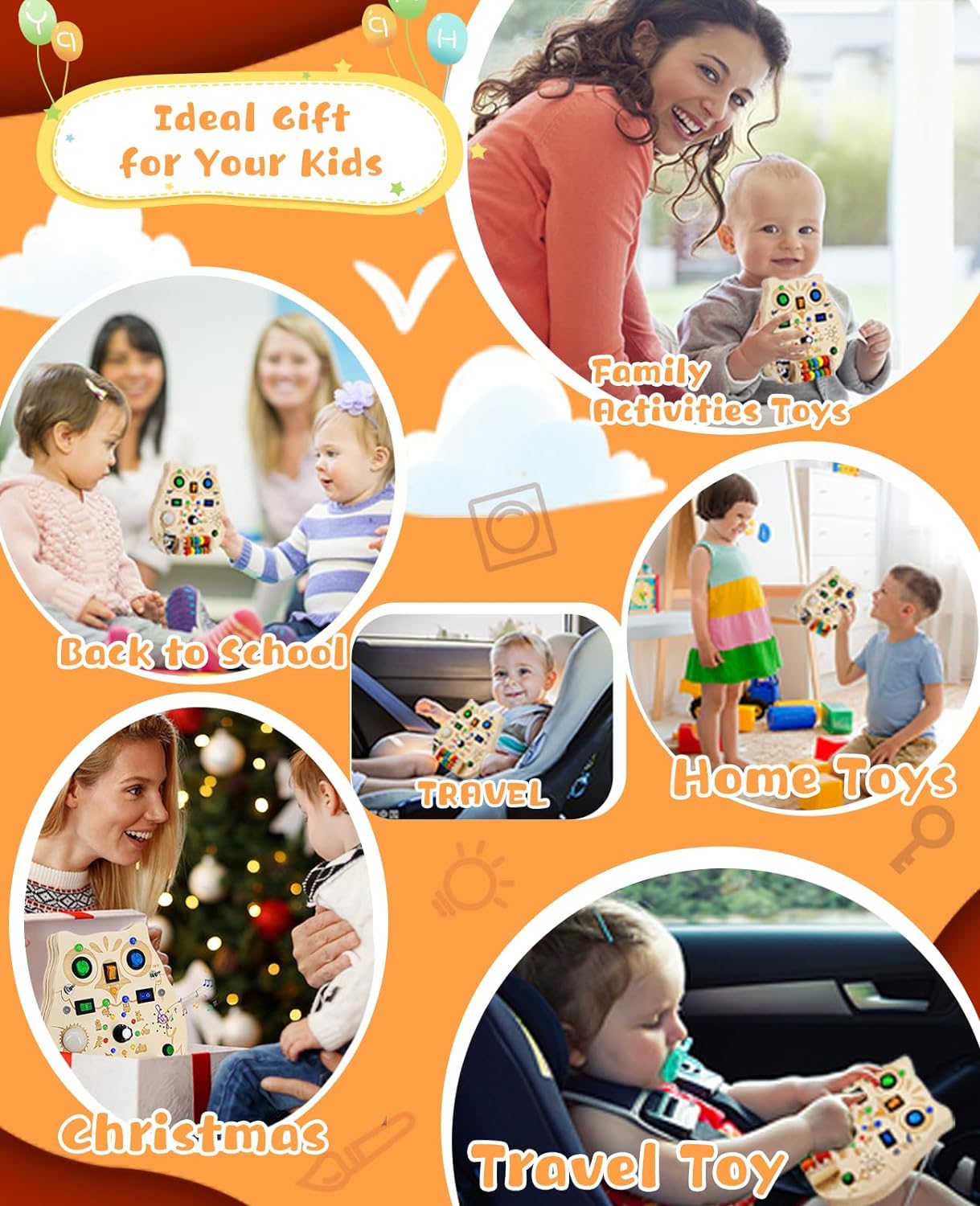 Playing Board - Ontdek en Leer met het Betoverende Speelbord voor Kinderen