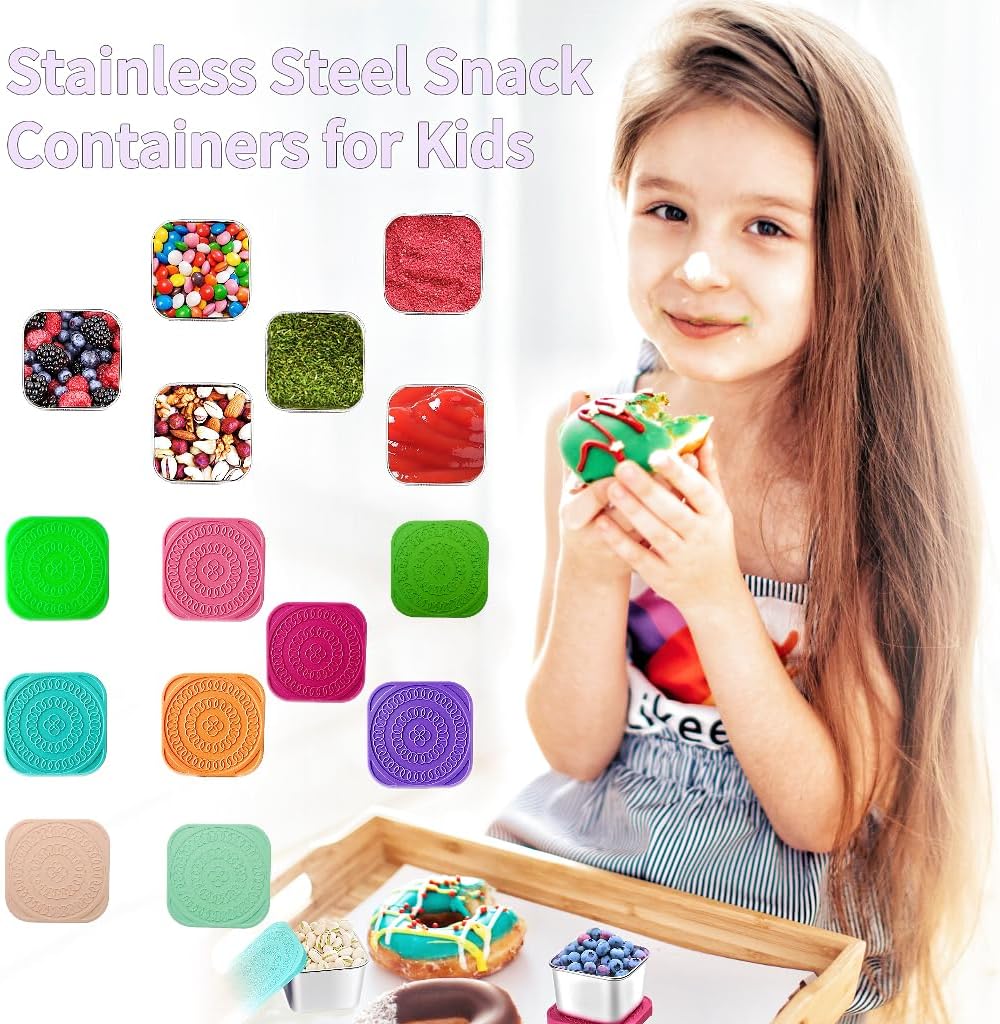 SnackBox Pro - Duurzame RVS Dozen voor Kinderen