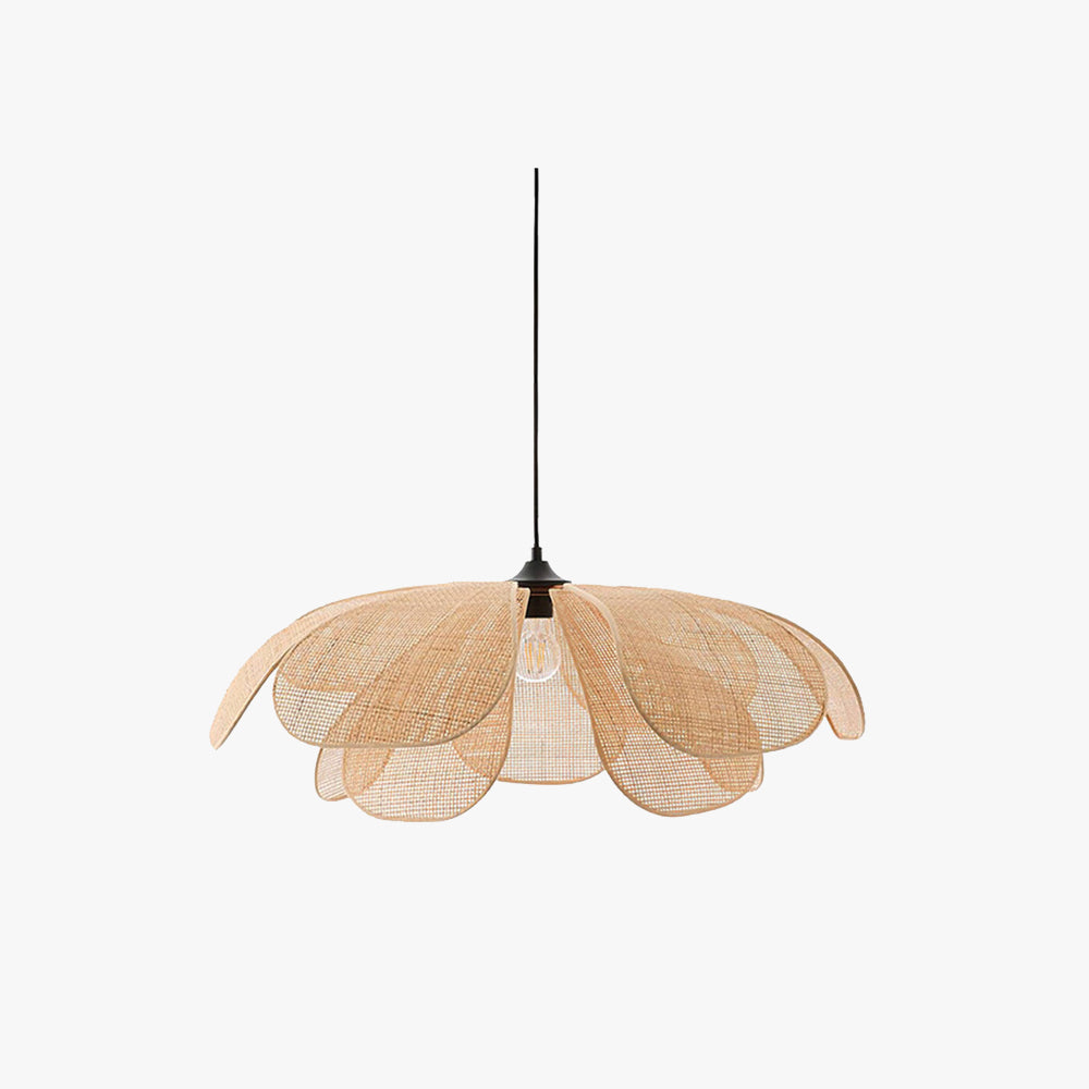 NaturelChic Lamp - Elegante Rieten Hanglamp voor Slaapkamer