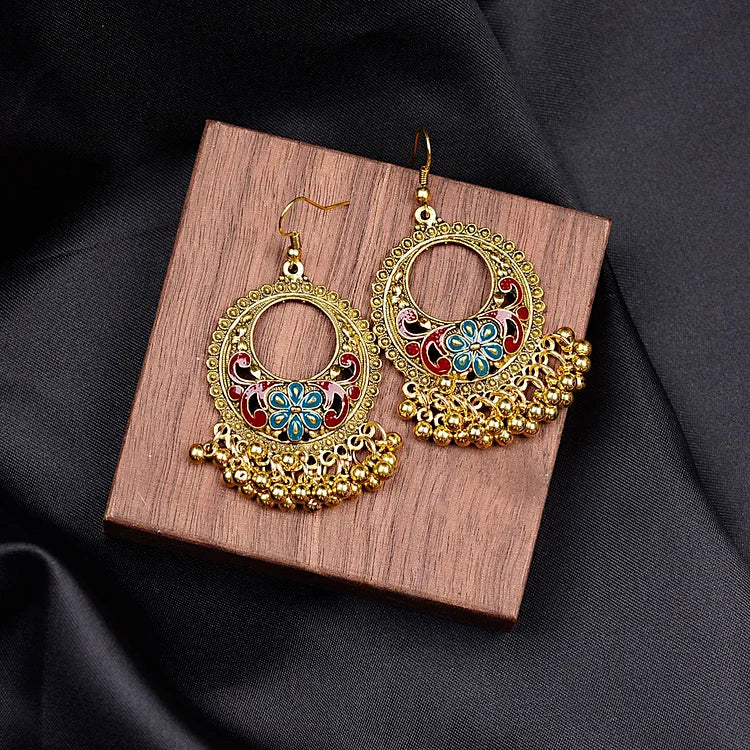 Noura Boho Ethnic Earrings - Embrace Your Unique Style!