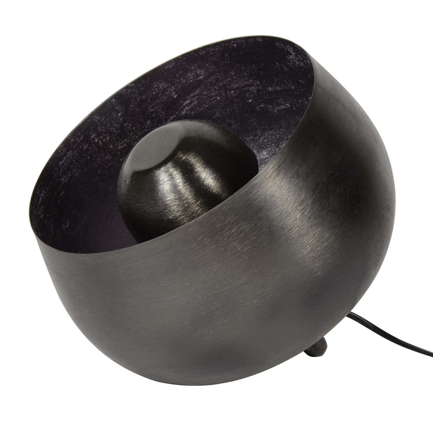 BaselNickel – Verfijnde Tafel Lamp voor Elegante Interieurs