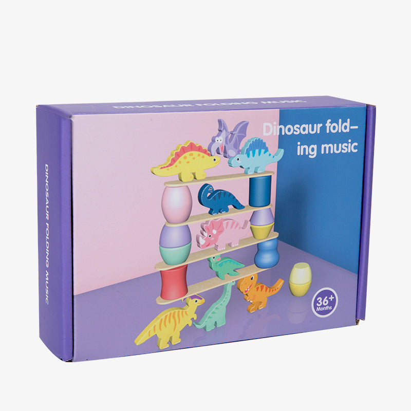 DinoStack Game – Creatief Stapelspel voor Kinderen