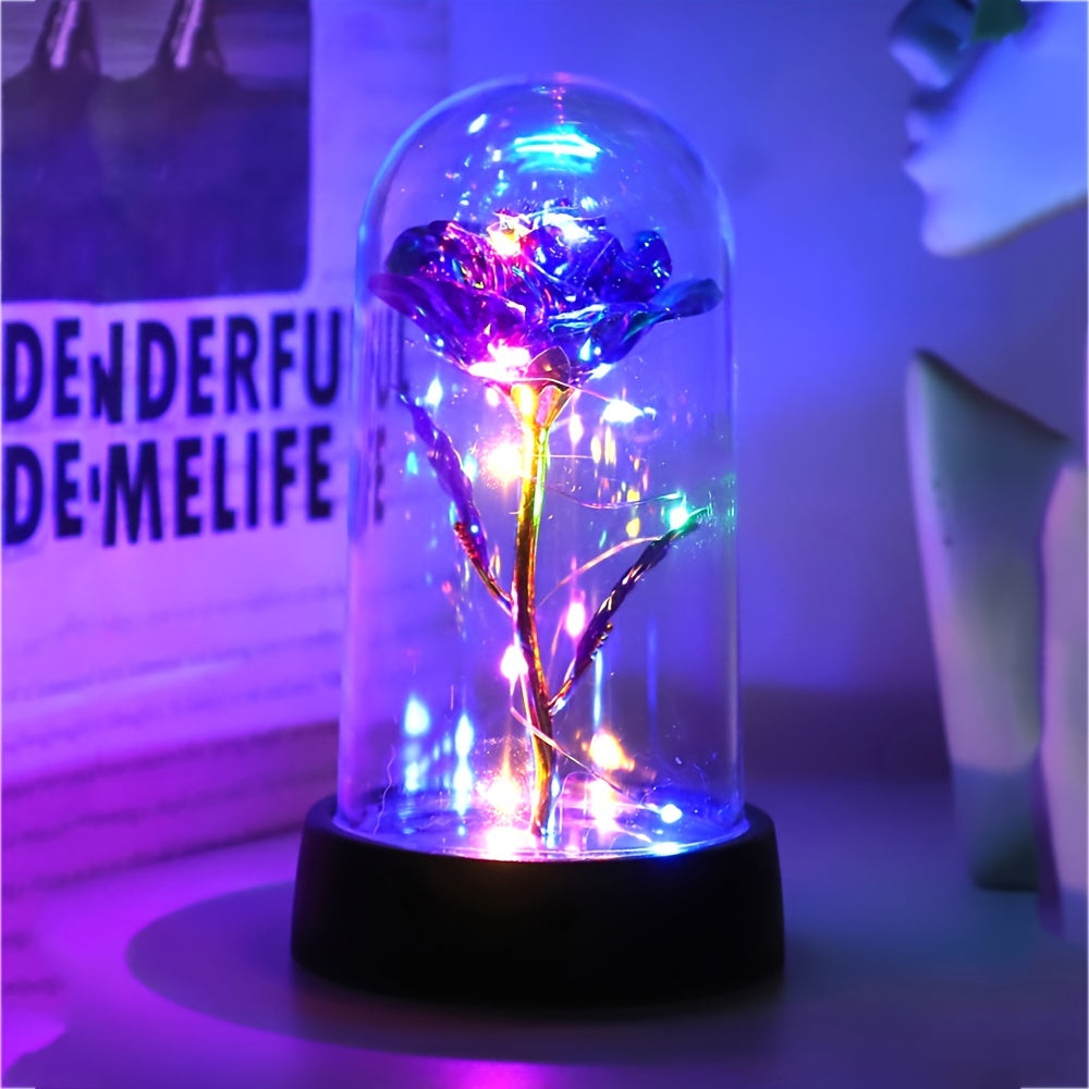 GoldenRose – Luxe Rozenlamp voor Interieurdecoratie