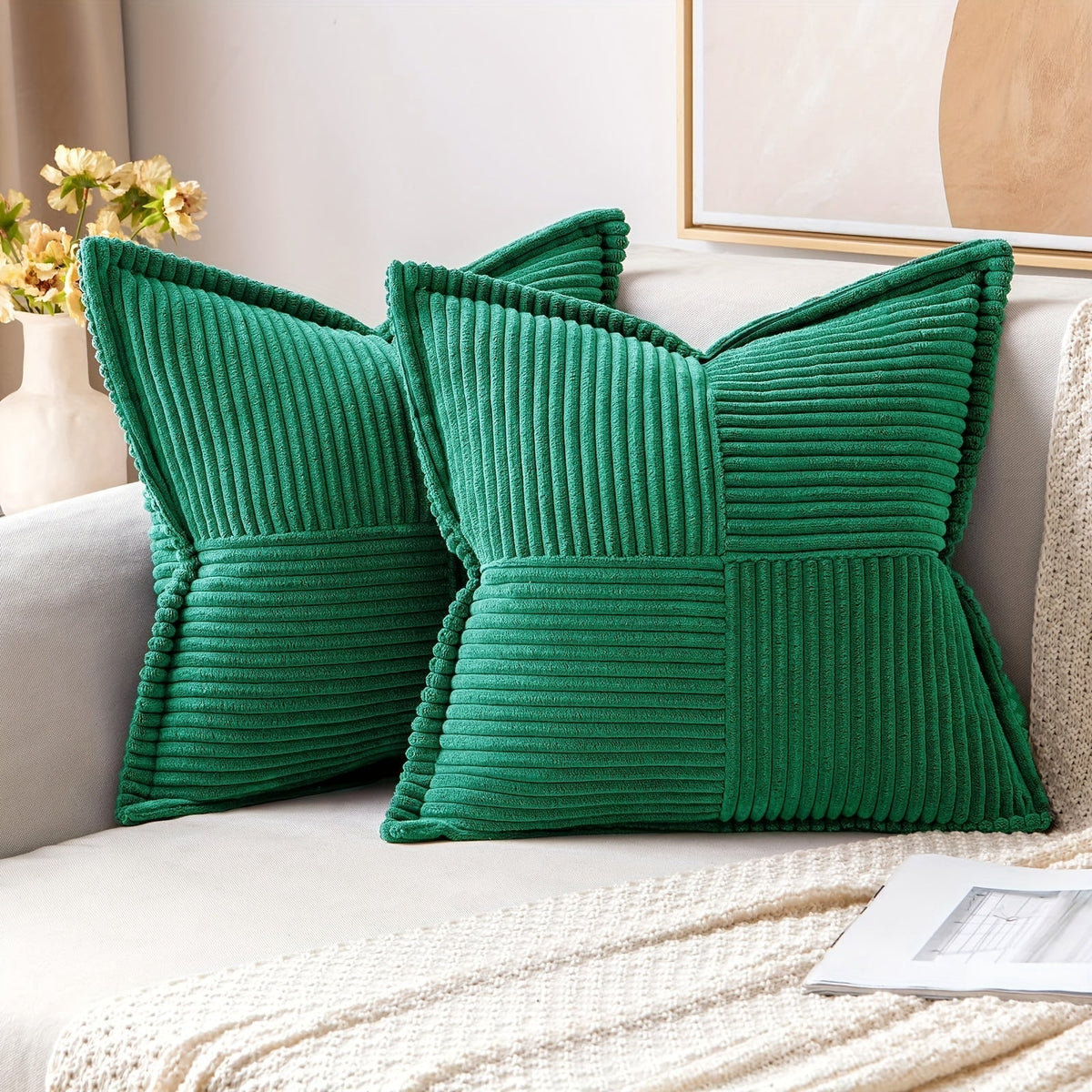 CozyNest Pillow Cover - Elegante Kussenhoes voor Sofa en Slaapkamer