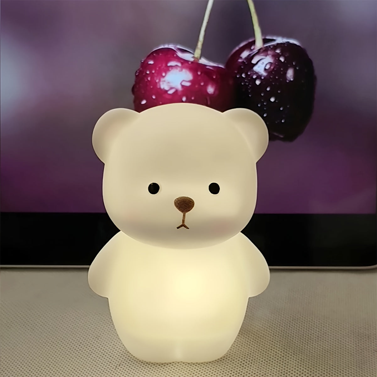 RusticBear - Beren Nachtlamp met LED Verlichting