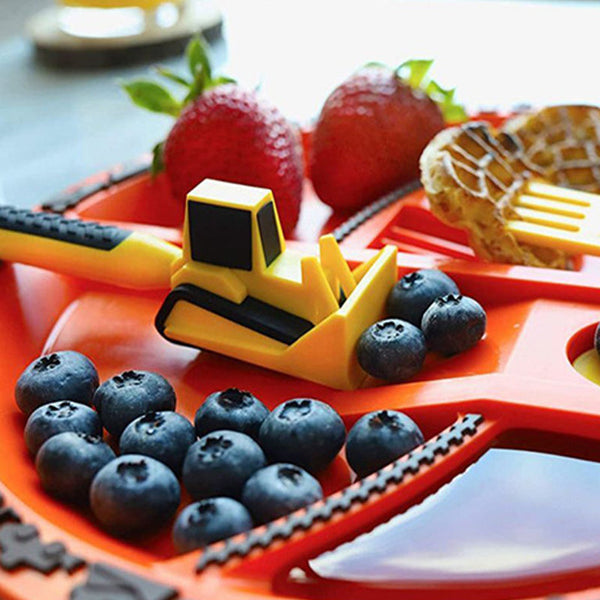 ConstructoFork - Stoere Kinderbestek Set voor Bouwen