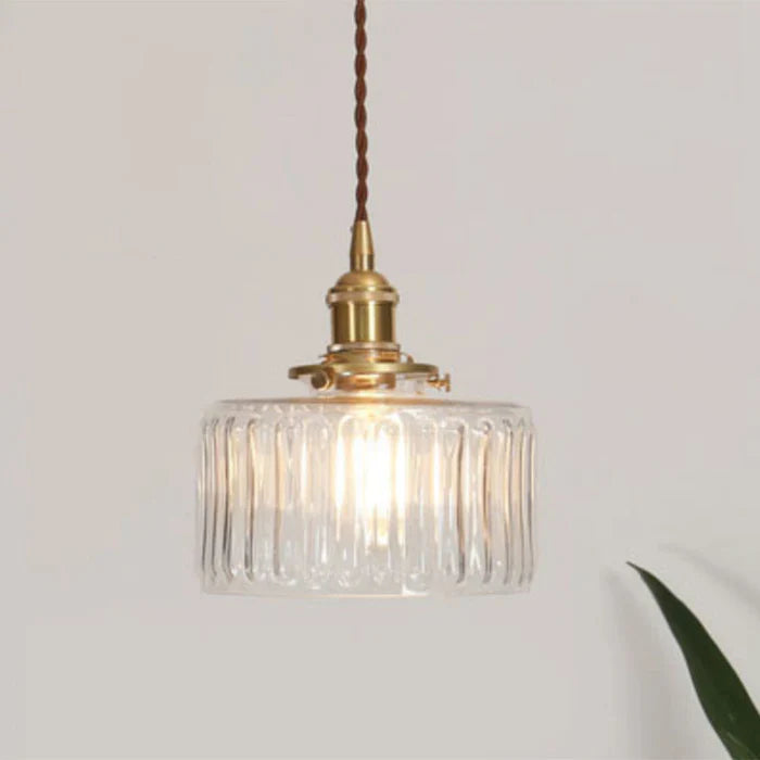 OpulentGlow Pendant – Elegante Glas Hanglamp