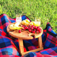 WineNest - Stijlvolle Opvouwbare Picknicktafel voor Wijn