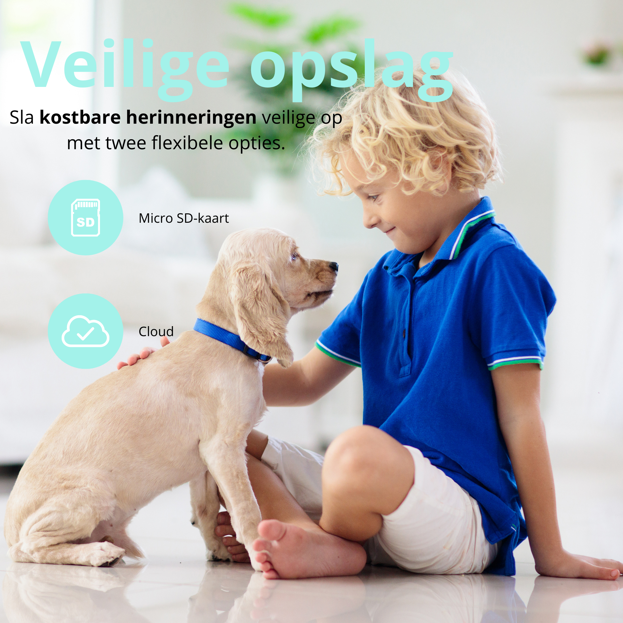 Premiumpets Slimme Camera - Blijf Verbonden met je Huisdier