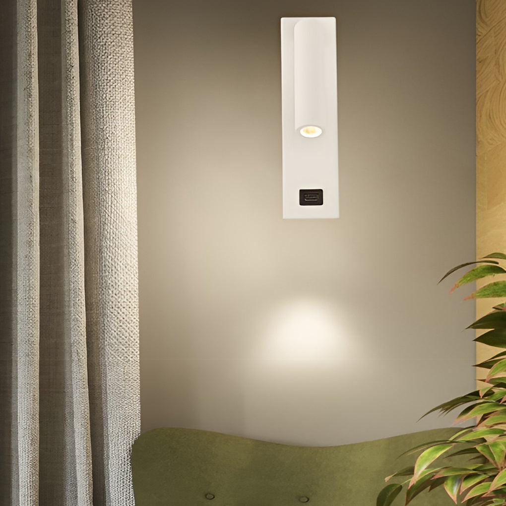 ArtiLicht Luxe Wandlamp met Verstelbare LED en USB-Oplaadpoort