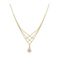 PearlGlow Necklace - Elegante Geweven Sieraad