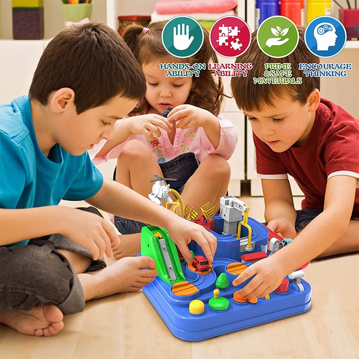 RescueTrack Adventure Set – Educatief Peuterspeelgoed
