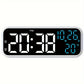 DeskTime - Stijlvolle Digitale USB Klok met Datum