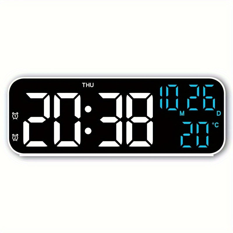 DeskTime - Stijlvolle Digitale USB Klok met Datum