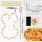 FairyLume – Elegante Gouden Blad Lichtslinger