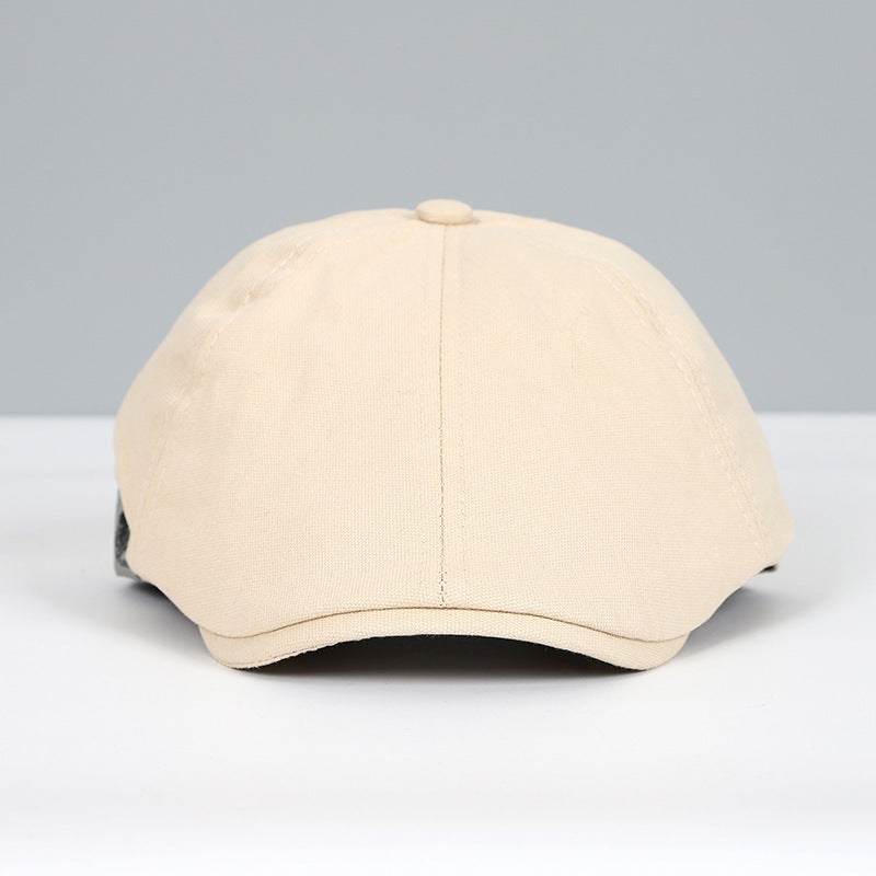 Confido - Stijlvolle Retro Baret voor Zelfvertrouwen