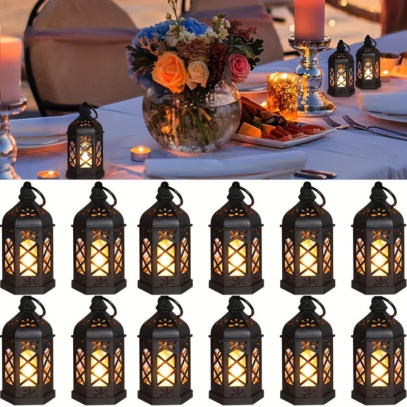 LuxeGlow Lanterns – Rustieke LED Set voor Feestverlichting