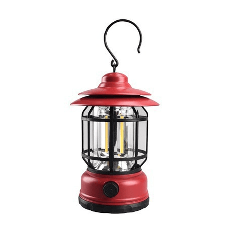 ÉclaireurVintage Tuinlamp - Retro Draagbare Lantaarn voor Buitenavonturen