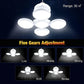 SolarFold Lamp - Draagbare Oplaadbare LED Kamperverlichting