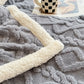 Vintage Luxe Dubbelzijdige Fleece Deken - Onmisbaar voor Winter