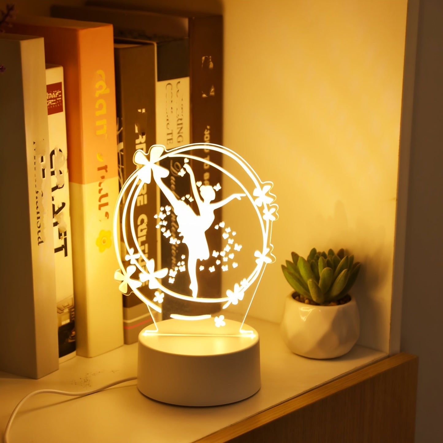 LumiDance – 3D LED Nachtlamp Ballet