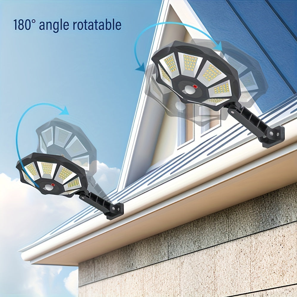 SolarGlow Pro – LED Straatlamp met Bewegingssensor