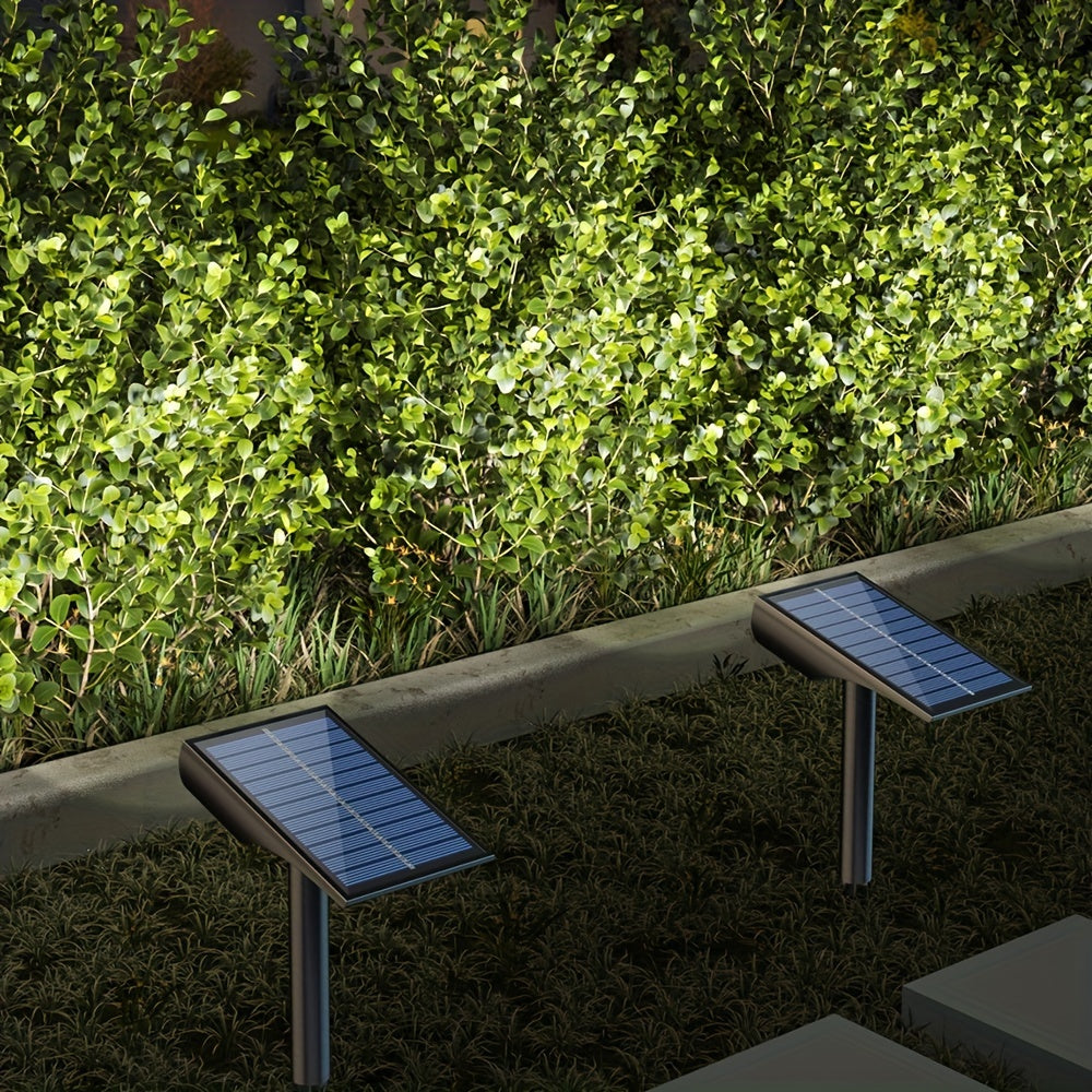 SolarGlow – 9 LED Tuinspotlampen voor Buiten