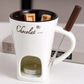 ChocoFondue - Elegante Kom voor Smeltbare Chocolade & Kaas