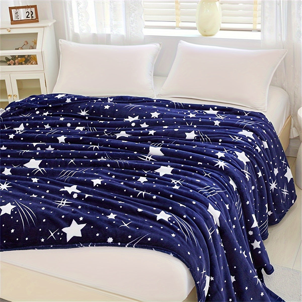 MeteorFleece – Zachte Fleece Deken met Meteor Patroon