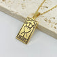Seraphina Vintage Tarot Card Luck Charm