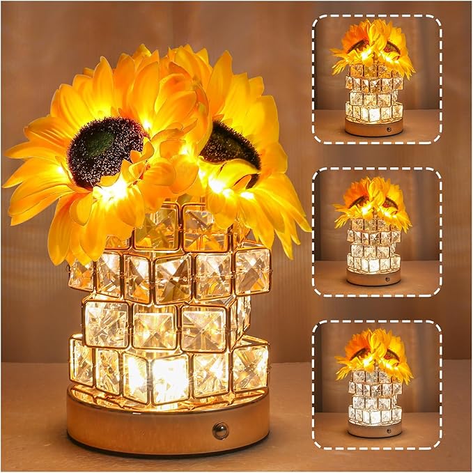 LumiBloom - Draadloze Touchlamp met Oplaadbare Functie